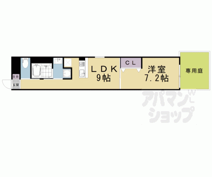【アイリス清水五条】間取