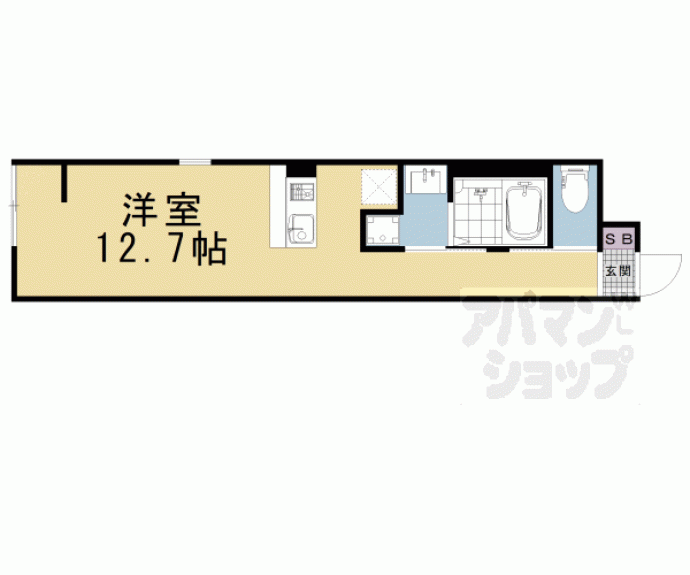 【アイリス清水五条】間取