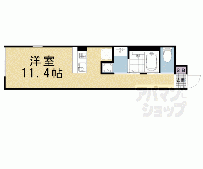 【アイリス清水五条】間取