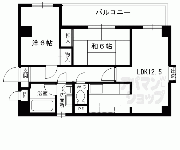 【ジェンティール・アドニス】間取