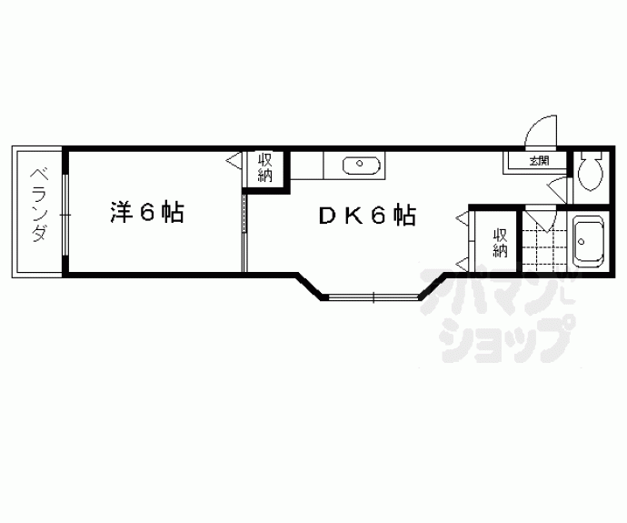 【カームハウス】間取