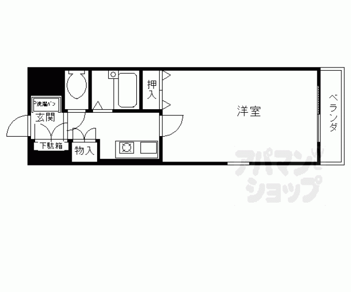 【SUNRICH御池】間取