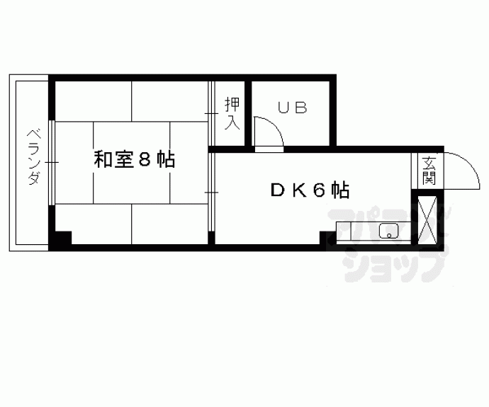 【メゾンドミディ】間取