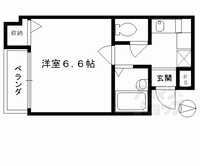 【エクセレント二条】間取