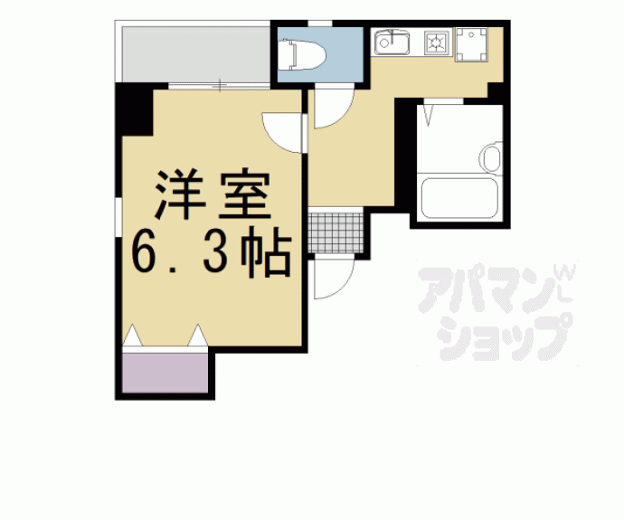 【エクセレント二条】間取