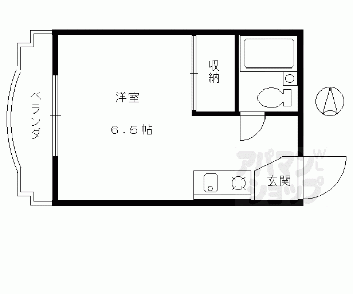 【シャトレ壬生】間取