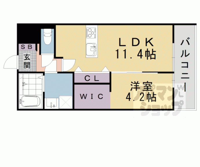 【Cocowa Le Hal】間取