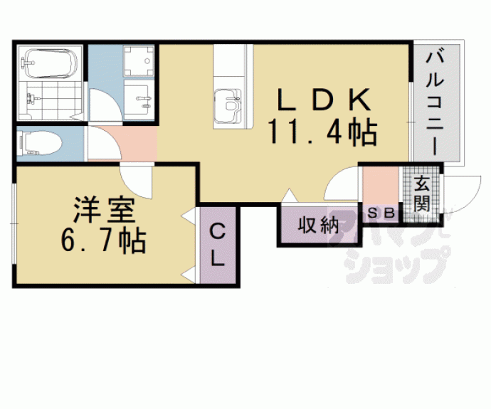 【シャイニールミナス】間取
