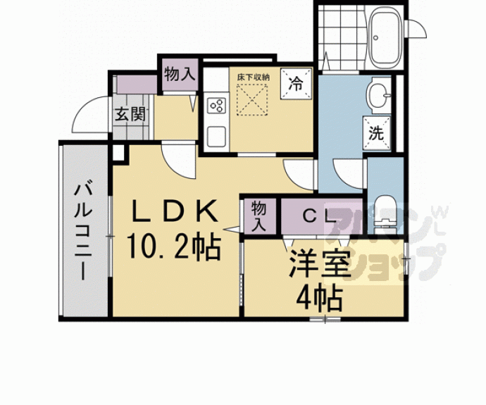 【ルピナス等寺院】間取