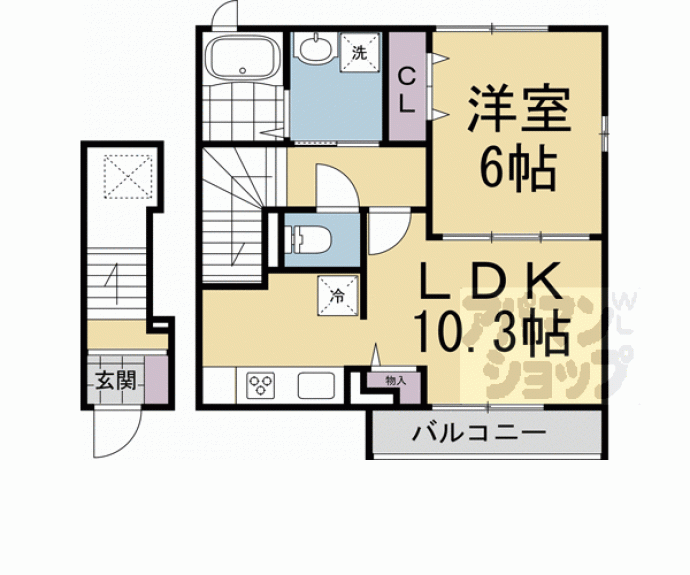 【ルピナス等寺院】間取