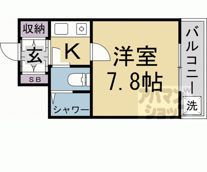 【ＦＬＡＴＳ５４】間取