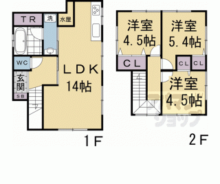 【下京区坊門町貸家】