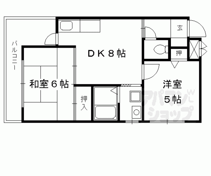 【エイジ壬生】間取