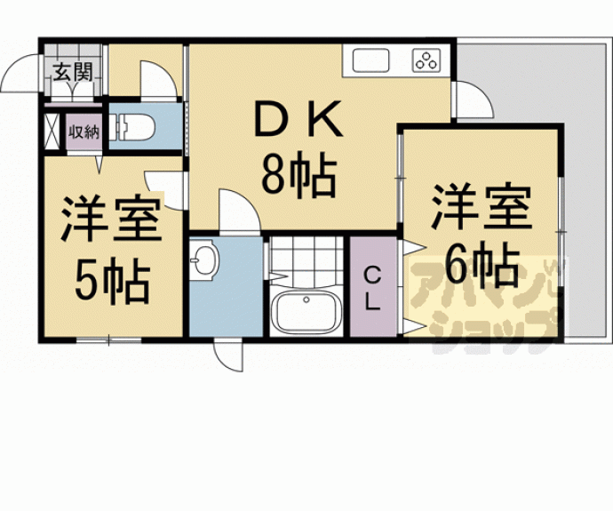 【エイジ壬生】間取