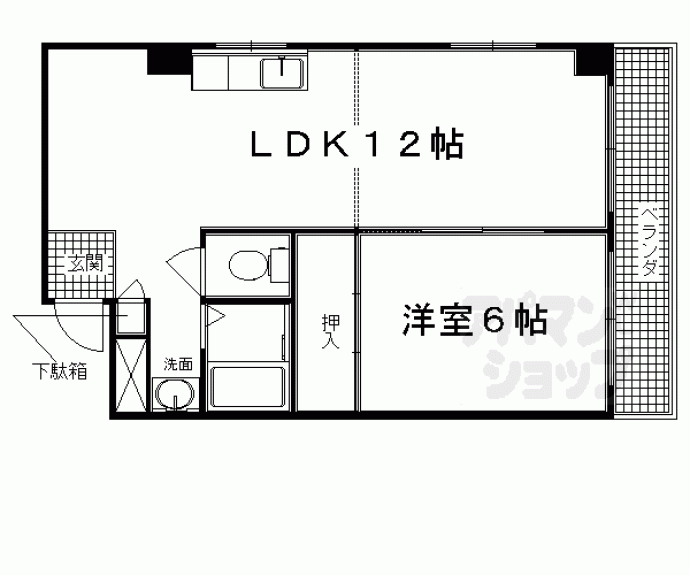 【アクティハイム壱番館】間取