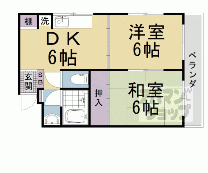 【アクティハイム壱番館】間取