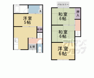 【西野大鳥井町テラスハウス】