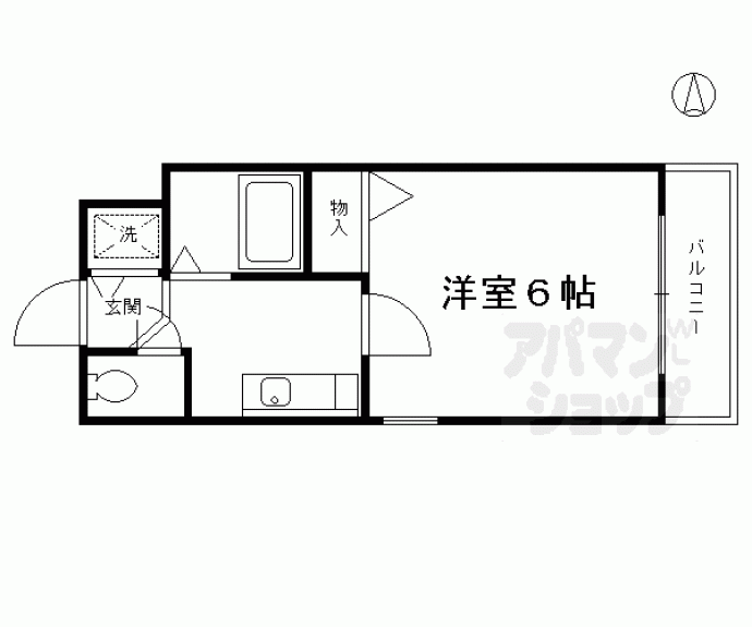 【モントワ烏丸御池】間取