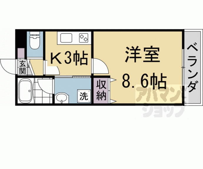 【（仮称）御所ノ内マンション】間取