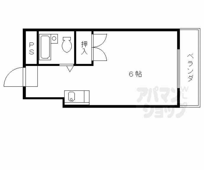 【サンプロスパービル】間取