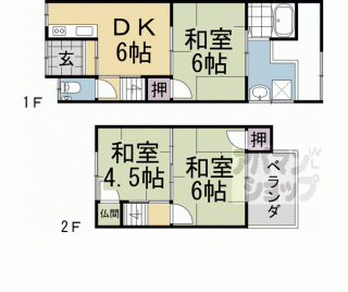 【ＪＲ藤森貸家】