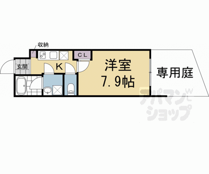 【ヴィラ白川】間取