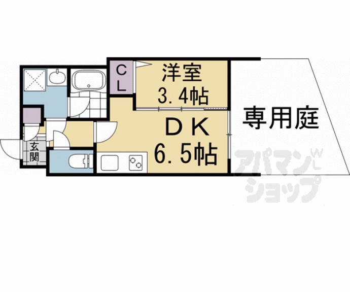 【ヴィラ白川】間取