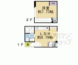 【下京区小田原町２３２－７貸家】
