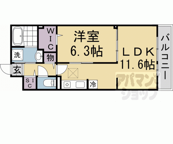 【グランウエスト・Ｊ】間取