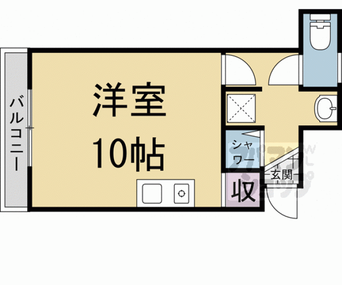 【ハイム下鴨】間取