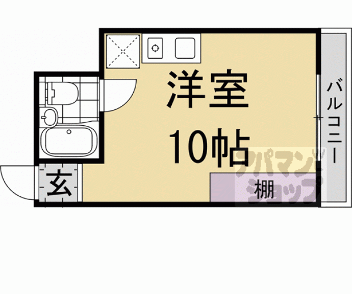 【ハイム下鴨】間取