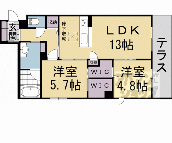 【グランメゾン ヒラキ】間取