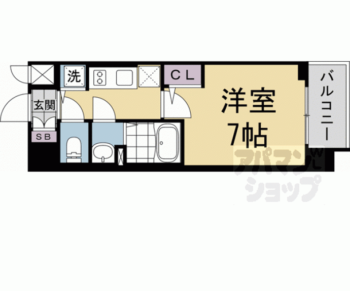 【ベラジオレガシー葛野大路八条】間取