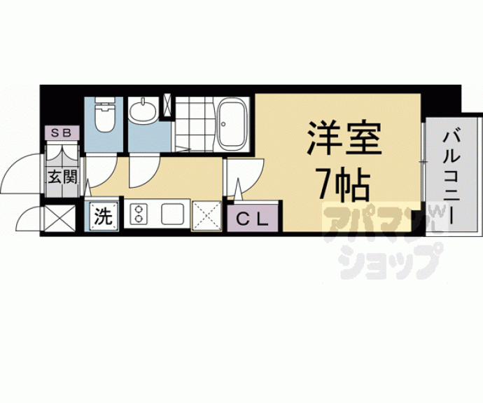 【ベラジオレガシー葛野大路八条】間取