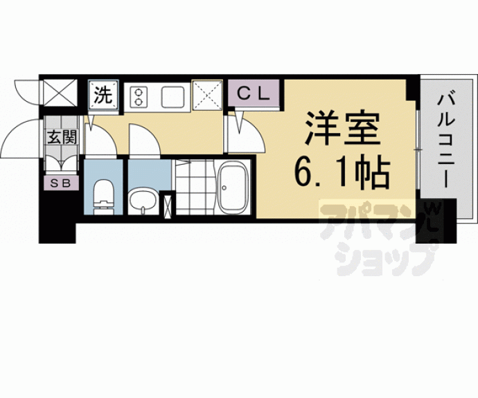 【ベラジオレガシー葛野大路八条】間取