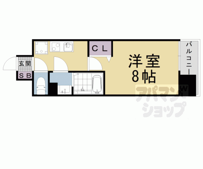 【Ｒａｙ　Ｓｑｕａｒｅ　大津】間取