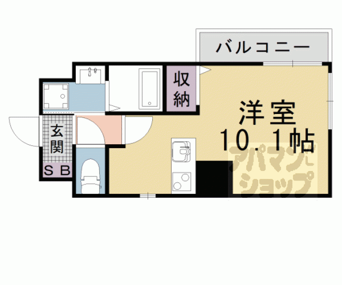 【Ｒａｙ　Ｓｑｕａｒｅ　大津】間取
