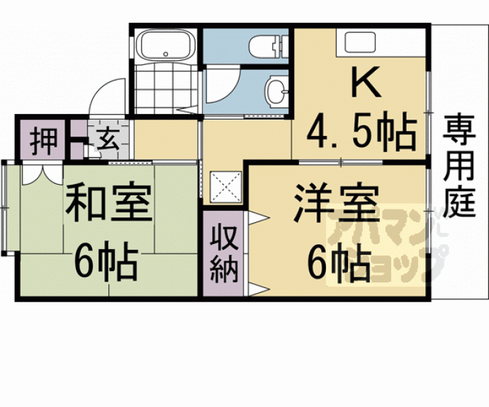 【パレーシャル塚本】間取