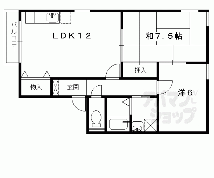 【プチフォレ】間取