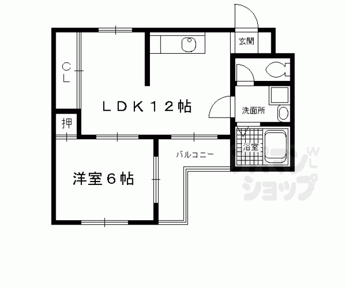 【メイプル２１】間取