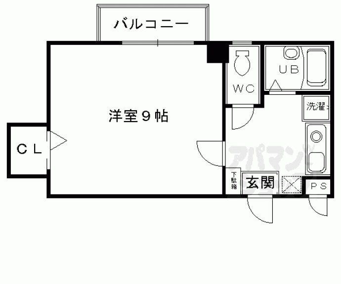 【ハイツモナーク】間取