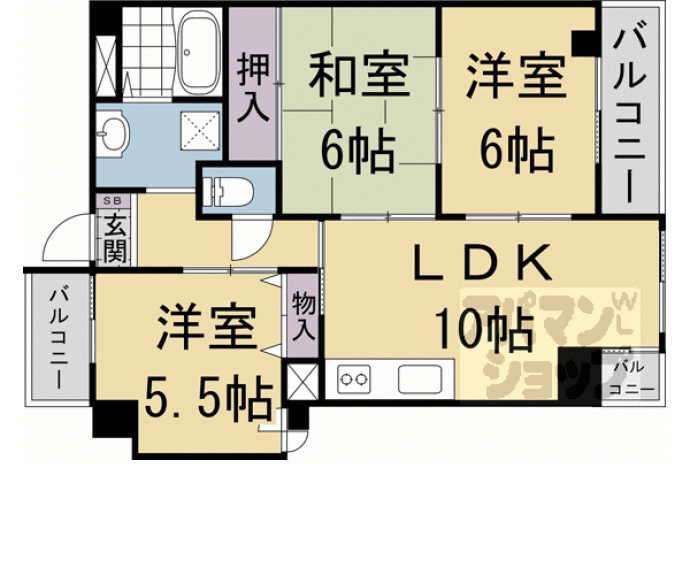 【グレース吉祥】間取