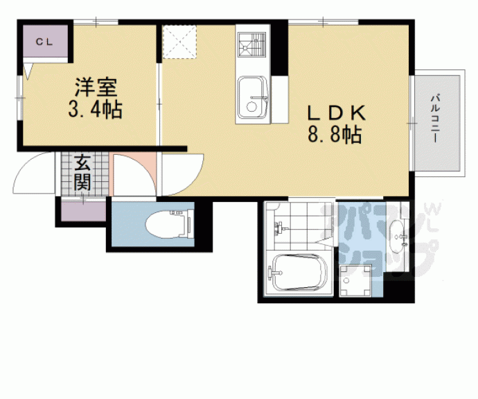 【グランシャリオ正道】間取