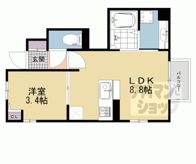 【グランシャリオ正道】間取