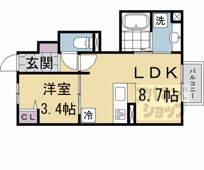 【グランシャリオ正道】間取