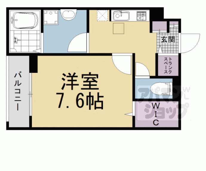 【カルム 新久】間取