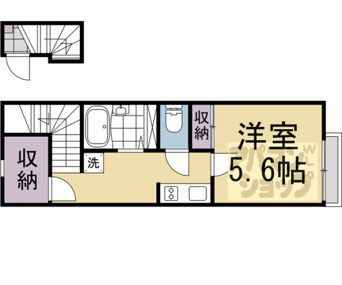 【レオネクストサザンガーデン寺田】間取