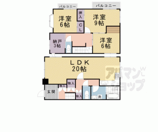 【音羽山等地貸家】