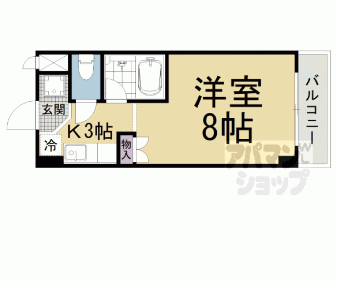 【カルテットＫＯＢＯＲＩ　Ａ棟】間取