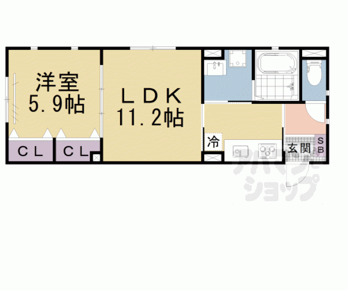 【ラ・トーランスⅡ】間取